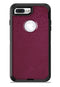 50 Shades of Burgandy Micro Hearts - iPhone 7 or 7 Plus Commuter Case Skin Kit