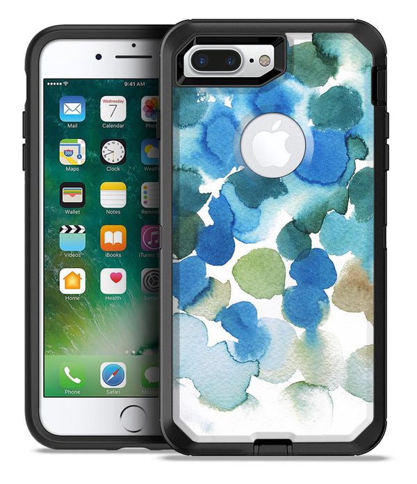 Absorbed Watercolor Texture v3 - iPhone 7 or 7 Plus Commuter Case Skin Kit