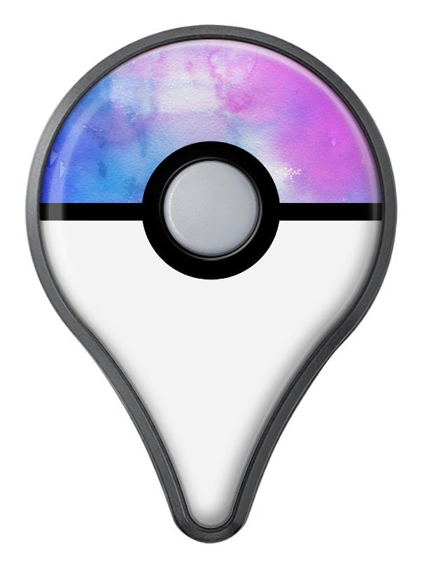 Blue 972 Absorbed Watercolor Texture Pokémon GO Plus Vinyl Protective Decal Skin Kit