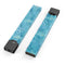 Blue Damask v2 Watercolor Pattern - Premium Decal Protective Skin-Wrap Sticker compatible with the Juul Labs vaping device