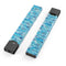 Blue Tribal Arrow Pattern - Premium Decal Protective Skin-Wrap Sticker compatible with the Juul Labs vaping device