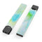 Blue to Green 4221 Absorbed Watercolor Texture - Premium Decal Protective Skin-Wrap Sticker compatible with the Juul Labs vaping device