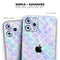 Iridescent Dahlia v9 - Skin-Kit compatible with the Apple iPhone 12, 12 Pro Max, 12 Mini, 11 Pro or 11 Pro Max (All iPhones Available)