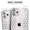 Karamfila Silver & Pink Marble V13 - Skin-Kit compatible with the Apple iPhone 12, 12 Pro Max, 12 Mini, 11 Pro or 11 Pro Max (All iPhones Available)