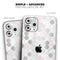 Karamfila Silver & Pink Marble V14 - Skin-Kit compatible with the Apple iPhone 12, 12 Pro Max, 12 Mini, 11 Pro or 11 Pro Max (All iPhones Available)