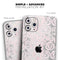 Karamfila Silver & Pink Marble V15 - Skin-Kit compatible with the Apple iPhone 12, 12 Pro Max, 12 Mini, 11 Pro or 11 Pro Max (All iPhones Available)