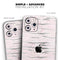 Karamfila Silver & Pink Marble V7 - Skin-Kit compatible with the Apple iPhone 12, 12 Pro Max, 12 Mini, 11 Pro or 11 Pro Max (All iPhones Available)