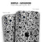 Karamfila Silver & Pink Marble V9 - Skin-Kit compatible with the Apple iPhone 12, 12 Pro Max, 12 Mini, 11 Pro or 11 Pro Max (All iPhones Available)