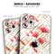 Karamfila Watercolo Poppies V10 - Skin-Kit compatible with the Apple iPhone 12, 12 Pro Max, 12 Mini, 11 Pro or 11 Pro Max (All iPhones Available)