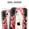 Karamfila Watercolo Poppies V5 - Skin-Kit compatible with the Apple iPhone 12, 12 Pro Max, 12 Mini, 11 Pro or 11 Pro Max (All iPhones Available)