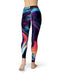 Liquid Abstract Paint V38 - All Over Print Womens Leggings / Yoga or Workout Pants