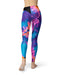 Liquid Abstract Paint V41 - All Over Print Womens Leggings / Yoga or Workout Pants
