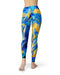 Liquid Abstract Paint V65 - All Over Print Womens Leggings / Yoga or Workout Pants