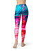 Liquid Abstract Paint V66 - All Over Print Womens Leggings / Yoga or Workout Pants