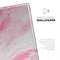 Marbleized Pink Paradise V6 - Full Body Skin Decal for the Apple iPad Pro 12.9", 11", 10.5", 9.7", Air or Mini (All Models Available)