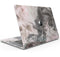 Modern Marble Coral Mix V1 - Skin Decal Wrap Kit Compatible with the Apple MacBook Pro, Pro with Touch Bar or Air (11", 12", 13", 15" & 16" - All Versions Available)