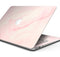 Modern Marble Coral Mix V2 - Skin Decal Wrap Kit Compatible with the Apple MacBook Pro, Pro with Touch Bar or Air (11", 12", 13", 15" & 16" - All Versions Available)