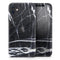 Natural Black & White Marble Stone - Skin-Kit for the Apple iPhone 11, 11 Pro or 11 Pro Max