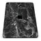Smooth Black Marble - Full Body Skin Decal for the Apple iPad Pro 12.9", 11", 10.5", 9.7", Air or Mini (All Models Available)
