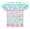 The Doodle Aztec Pattern ink-Fuzed Unisex All Over Full-Printed Fitted Tee Shirt