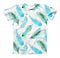 The Feathery Watercolor ink-Fuzed Unisex All Over Full-Printed Fitted Tee Shirt