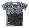 The Flourish Black and White Tree ink-Fuzed Unisex All Over Full-Printed Fitted Tee Shirt