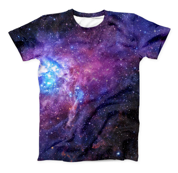The Glowing Deep Space ink-Fuzed Unisex All Over Full-Printed Fitted Tee Shirt