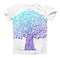 The Gradiated Tree of Life ink-Fuzed Unisex All Over Full-Printed Fitted Tee Shirt