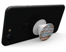 Wood Planks with Peeled Blue Paint - Skin Kit for PopSockets and other Smartphone Extendable Grips & Stands