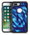 50 Shades of Blue Geometric Triangles - iPhone 7 Plus/8 Plus OtterBox Case & Skin Kits
