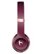 50 Shades of Burgandy Micro Hearts 2 Full-Body Skin Kit for the Beats by Dre Solo 3 Wireless Headphones