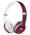 50 Shades of Burgandy Micro Hearts 2 Full-Body Skin Kit for the Beats by Dre Solo 3 Wireless Headphones