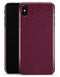 50 Shades of Burgandy Micro Hearts - iPhone X Clipit Case