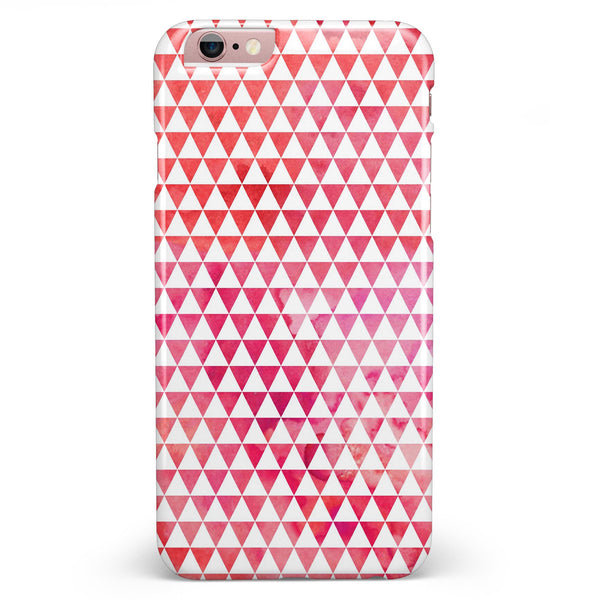 50 Shades of Pink Micro Triangles iPhone 6/6s or 6/6s Plus INK-Fuzed Case
