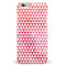 50 Shades of Pink Micro Triangles iPhone 6/6s or 6/6s Plus INK-Fuzed Case