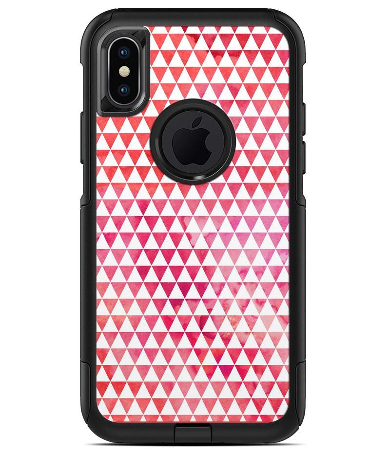50 Shades of Pink Micro Triangles - iPhone X OtterBox Case & Skin Kits