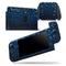50 Shades of Unflocused Blue - Skin Wrap Decal for Nintendo Switch Lite Console & Dock - 3DS XL - 2DS - Pro - DSi - Wii - Joy-Con Gaming Controller