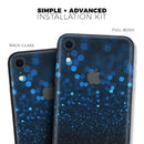 50 Shades of Unflocused Blue - Skin-Kit for the Apple iPhone XR, XS MAX, XS/X, 8/8+, 7/7+, 5/5S/SE (All iPhones Available)