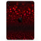 50 Shades of Unfocused Red - Full Body Skin Decal for the Apple iPad Pro 12.9", 11", 10.5", 9.7", Air or Mini (All Models Available)