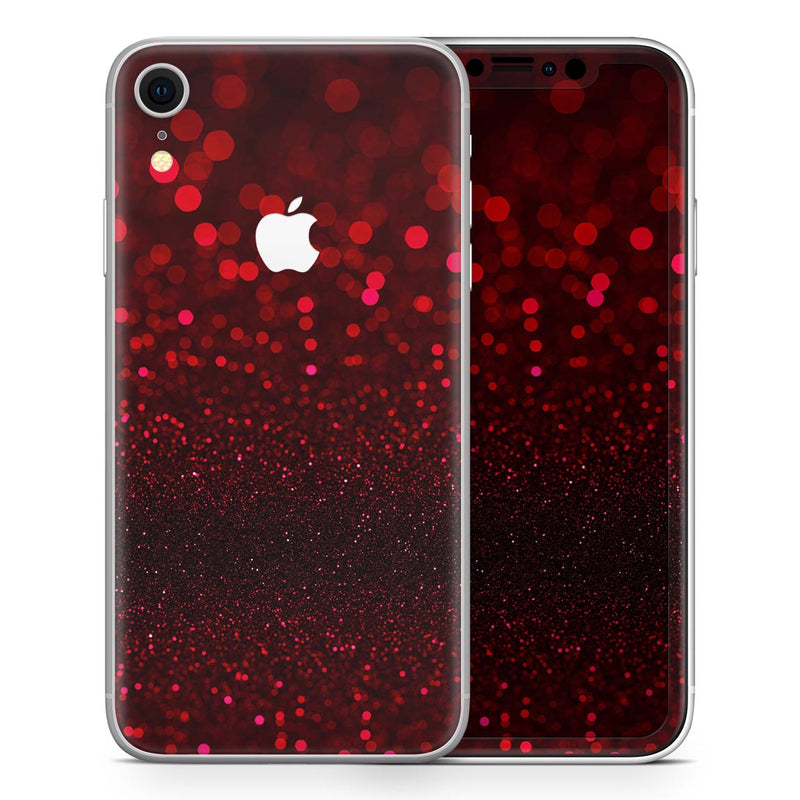50 Shades of Unfocused Red - Skin-Kit for the Apple iPhone XR, XS MAX, XS/X, 8/8+, 7/7+, 5/5S/SE (All iPhones Available)