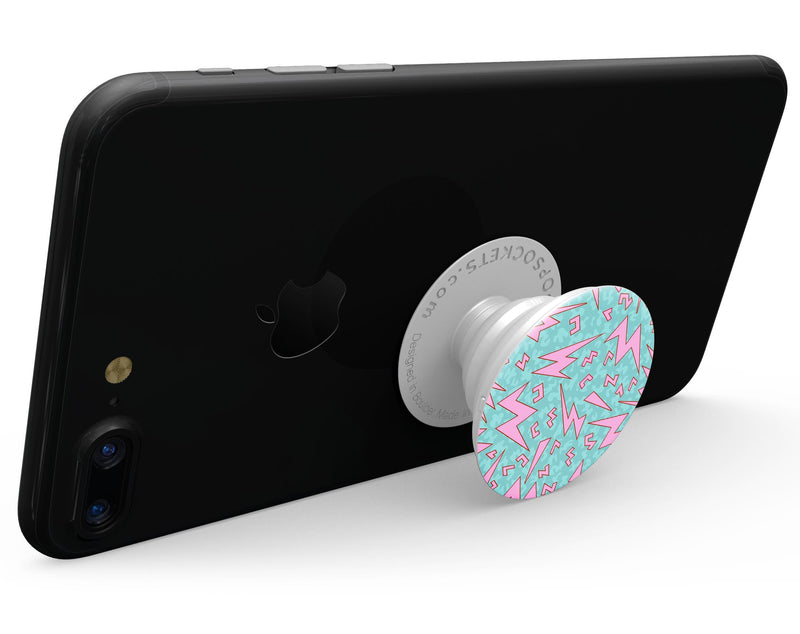90's Zig Zag - Skin Kit for PopSockets and other Smartphone Extendable Grips & Stands