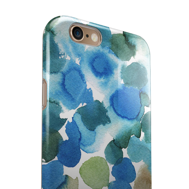 Absorbed Watercolor Texture v3 iPhone 6/6s or 6/6s Plus 2-Piece Hybrid INK-Fuzed Case