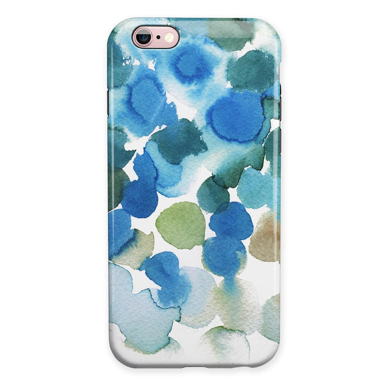 Absorbed Watercolor Texture v3 iPhone 6/6s or 6/6s Plus 2-Piece Hybrid INK-Fuzed Case