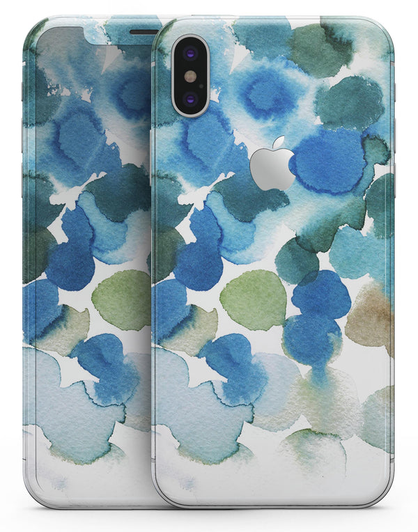 Absorbed Watercolor Texture v3 - iPhone X Skin-Kit