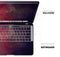 Abstract Fire & Ice V11 - Skin Decal Wrap Kit Compatible with the Apple MacBook Pro, Pro with Touch Bar or Air (11", 12", 13", 15" & 16" - All Versions Available)