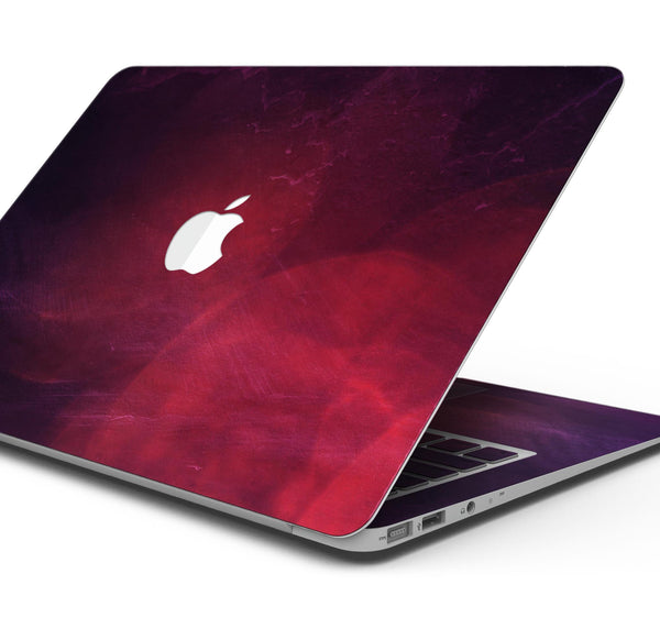 Abstract Fire & Ice V12 - Skin Decal Wrap Kit Compatible with the Apple MacBook Pro, Pro with Touch Bar or Air (11", 12", 13", 15" & 16" - All Versions Available)