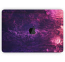 Abstract Fire & Ice V1 - Skin Decal Wrap Kit Compatible with the Apple MacBook Pro, Pro with Touch Bar or Air (11", 12", 13", 15" & 16" - All Versions Available)