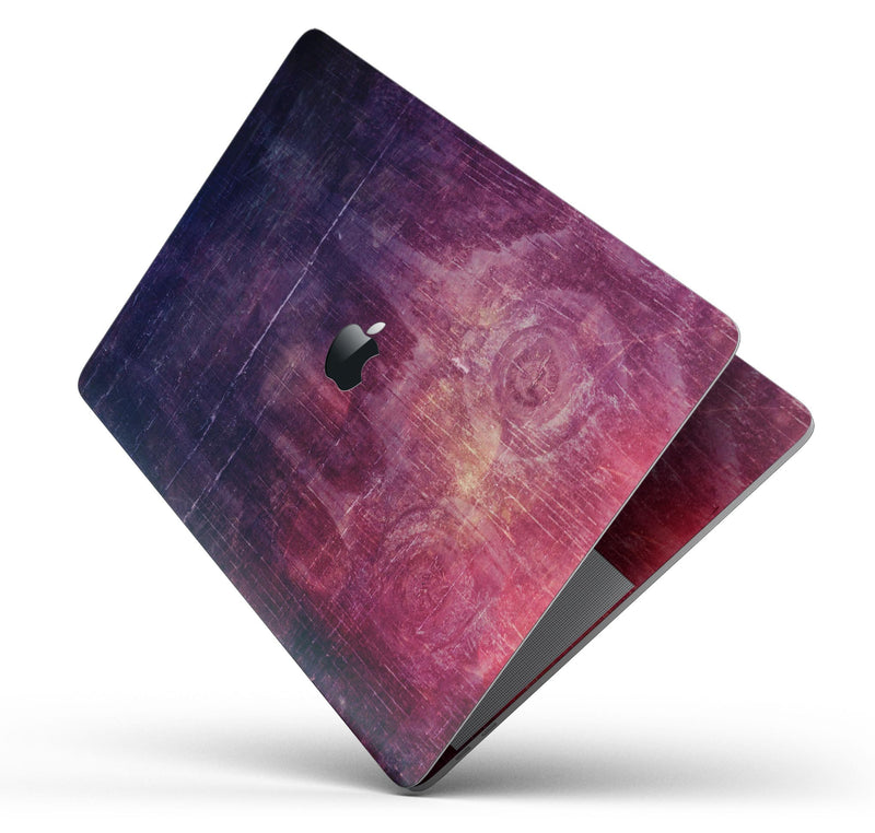 Abstract Fire & Ice V6 - Skin Decal Wrap Kit Compatible with the Apple MacBook Pro, Pro with Touch Bar or Air (11", 12", 13", 15" & 16" - All Versions Available)
