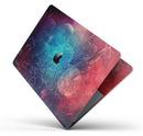 Abstract Fire & Ice V7 - Skin Decal Wrap Kit Compatible with the Apple MacBook Pro, Pro with Touch Bar or Air (11", 12", 13", 15" & 16" - All Versions Available)