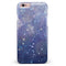 Abstract Blue Grungy Stars iPhone 6/6s or 6/6s Plus INK-Fuzed Case